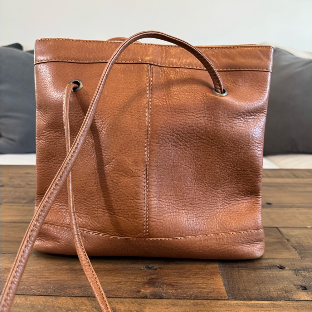 Wilson Brown Leather Tote Bag